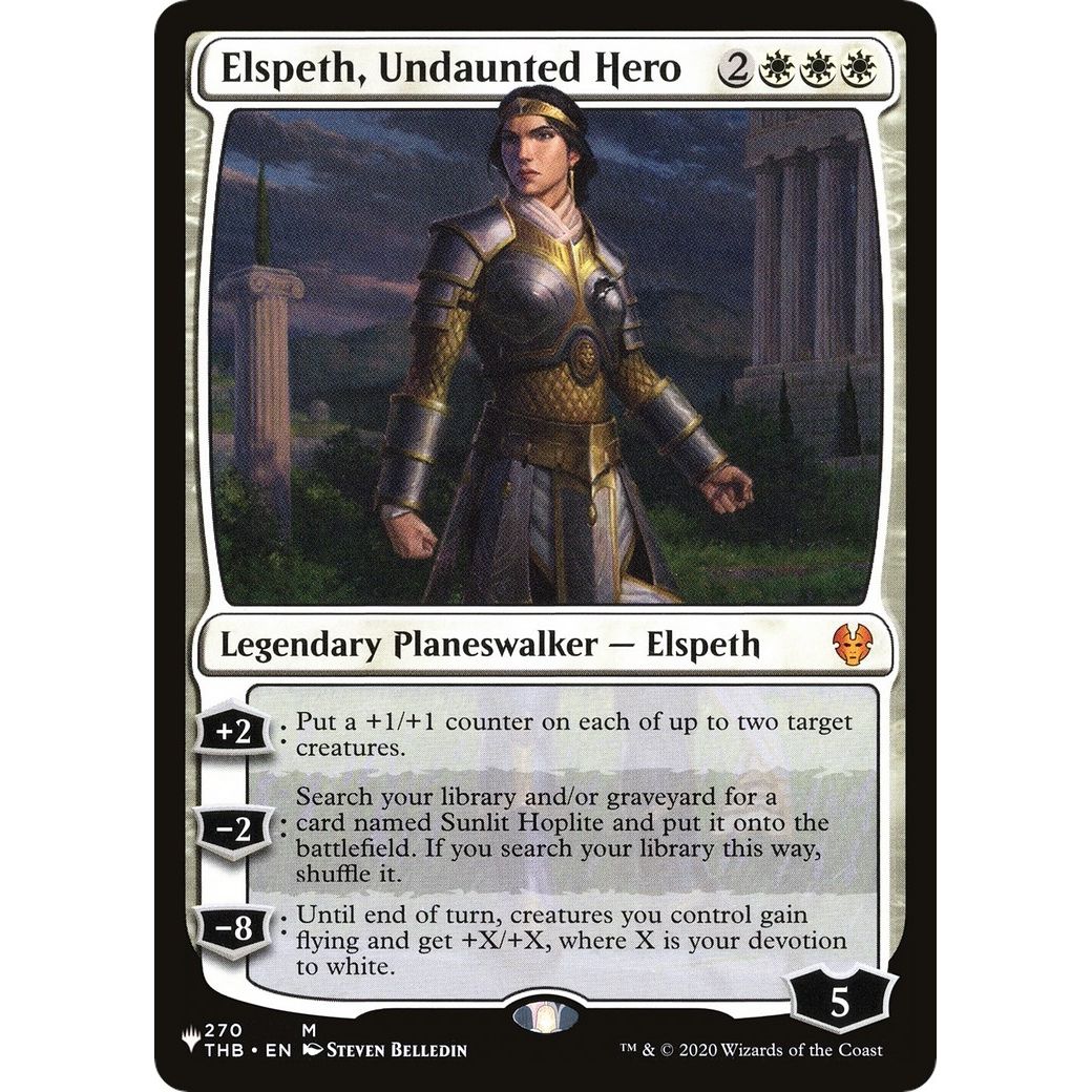 Image for Elspeth, Undaunted Hero (270/254) (LIST) - Magic: The Gathering