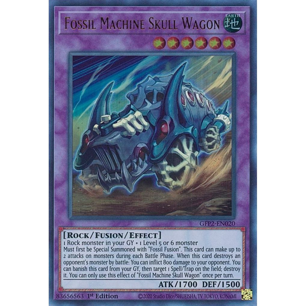 Image for Fossil Machine Skull Wagon (GFP2-EN020) (GFP2) - YuGiOh
