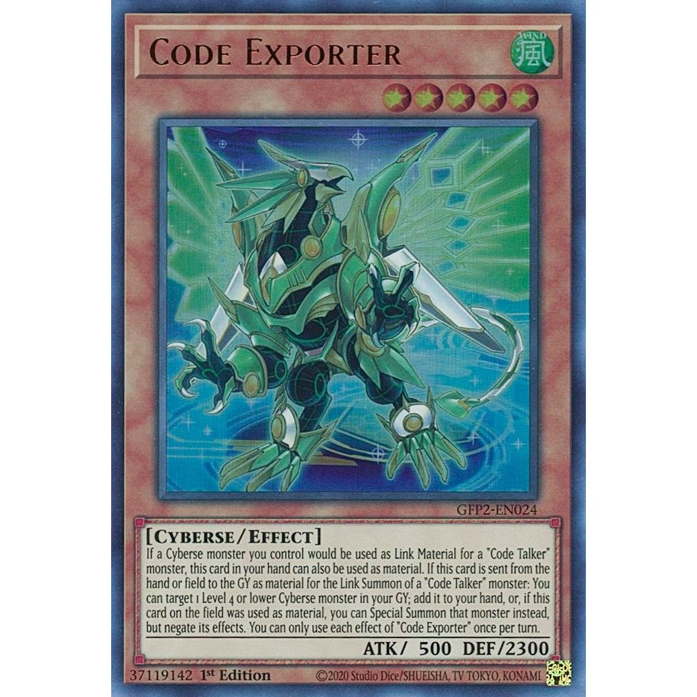 Image for Code Exporter (GFP2-EN024) (GFP2) - YuGiOh