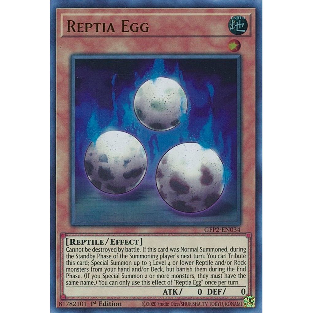 Image for Reptia Egg (GFP2-EN034) (GFP2) - YuGiOh