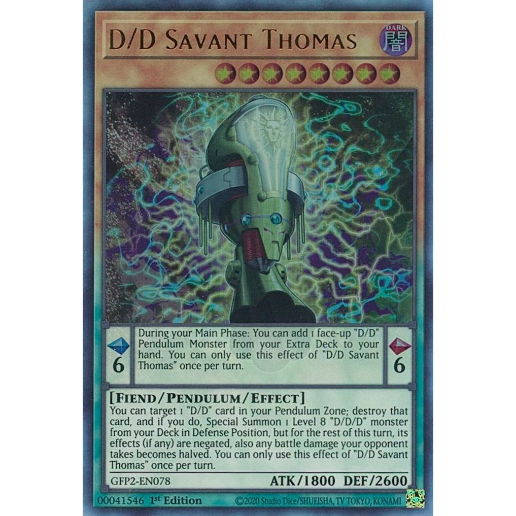 Image for D/D Savant Thomas (GFP2-EN078) (GFP2) - YuGiOh