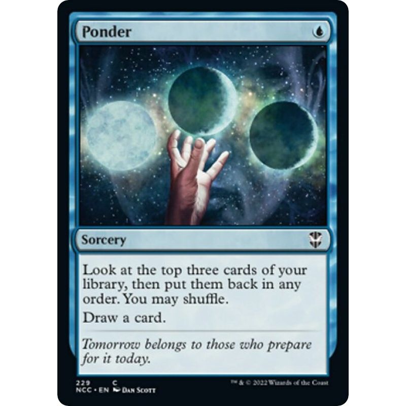 Image for Ponder (229) (NCC) - Magic: The Gathering