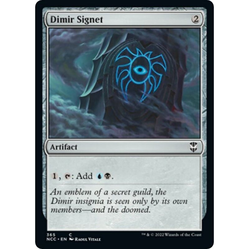 Image for Dimir Signet (365) (NCC) - Magic: The Gathering