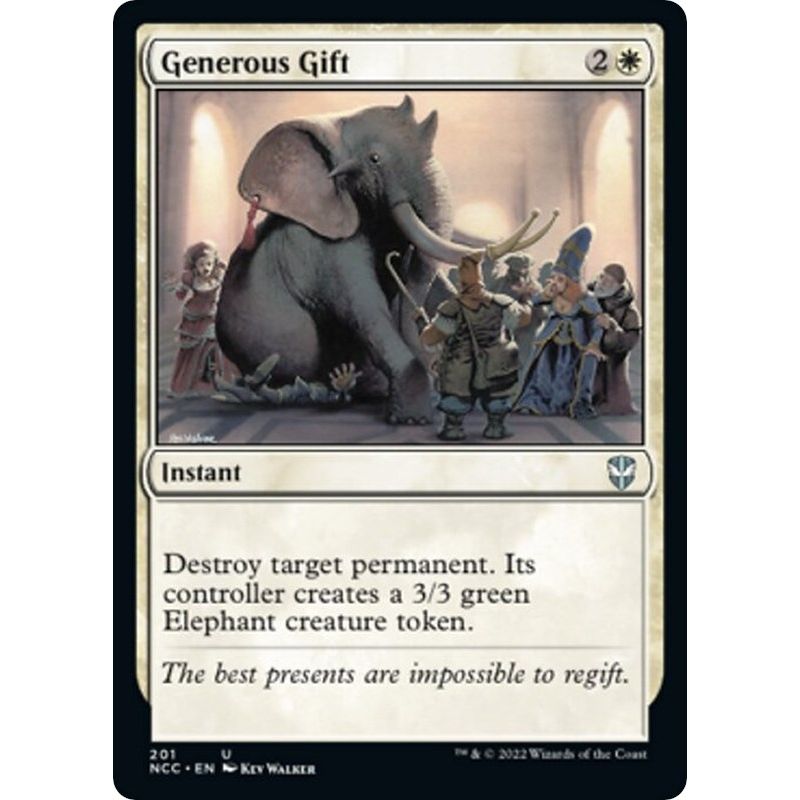 Image for Generous Gift (201) (NCC) - Magic: The Gathering