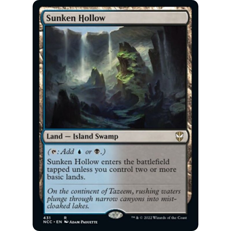 Image for Sunken Hollow (431) (NCC) - Magic: The Gathering