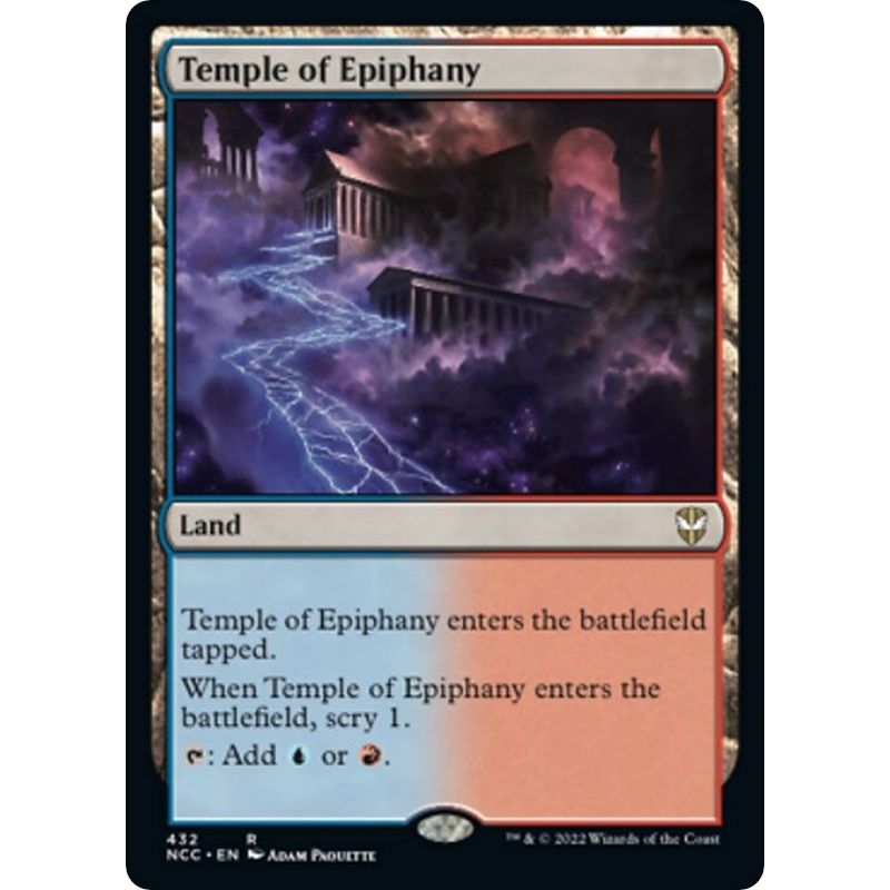 Image for Temple of Epiphany (432) (NCC) - Magic: The Gathering