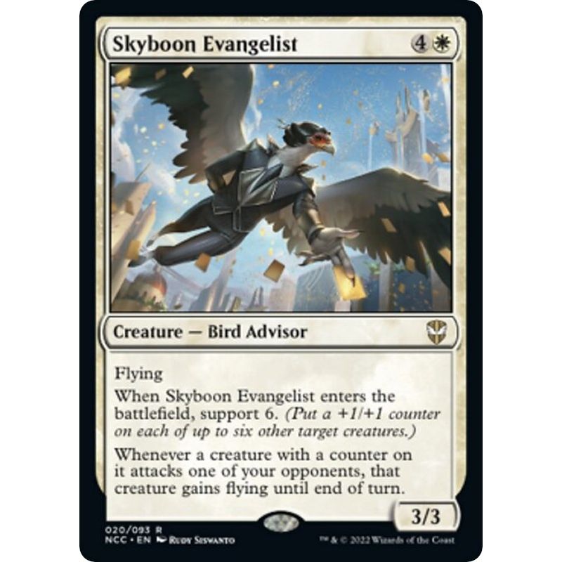 Image for Skyboon Evangelist (20) (NCC) - Magic: The Gathering