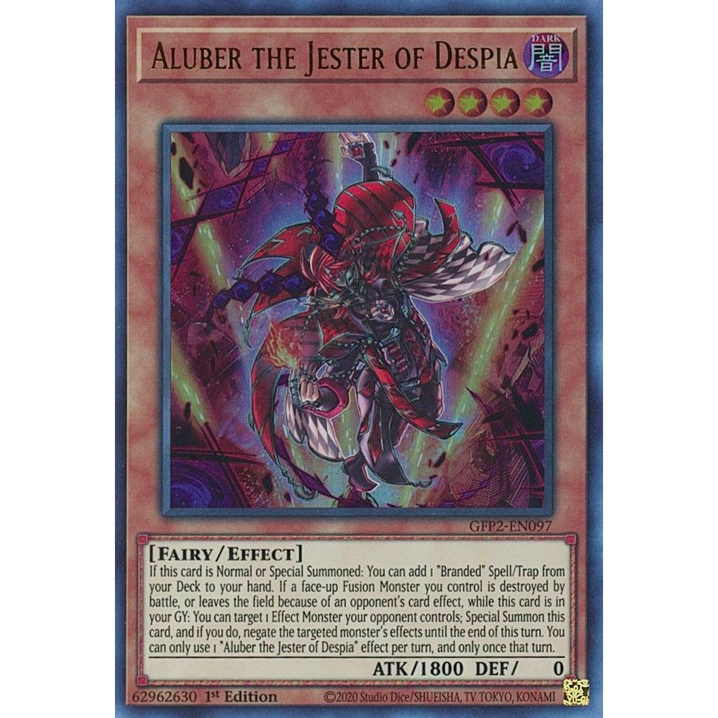 Image for Aluber the Jester of Despia (GFP2-EN097) (GFP2) - YuGiOh