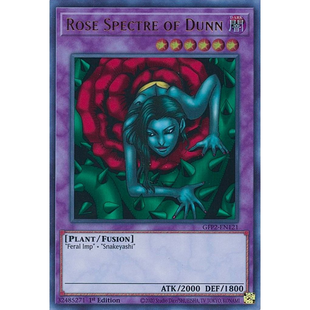 Image for Rose Spectre of Dunn (GFP2-EN121) (GFP2) - YuGiOh
