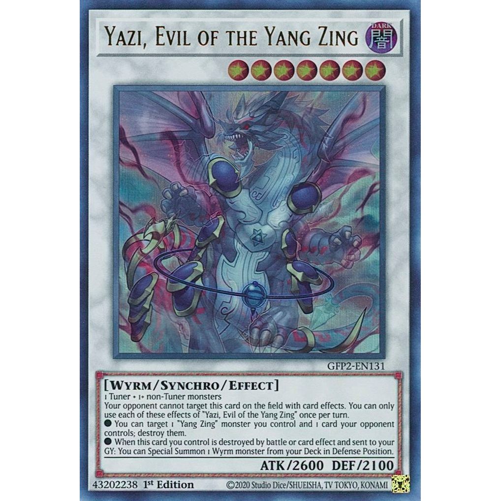 Image for Yazi, Evil of the Yang Zing (GFP2-EN131) (GFP2) - YuGiOh