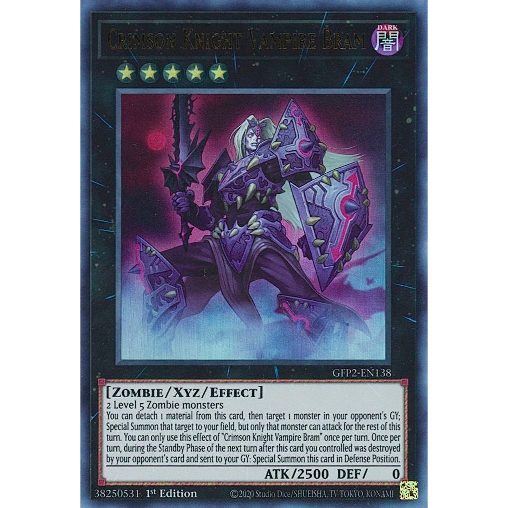 Image for Crimson Knight Vampire Bram (GFP2-EN138) (GFP2) - YuGiOh