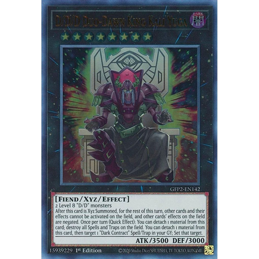 Image for D/D/D Duo-Dawn King Kali Yuga (GFP2-EN142) (GFP2) - YuGiOh
