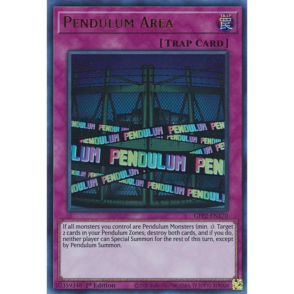 Image for Pendulum Area (GFP2-EN170) (GFP2) - YuGiOh