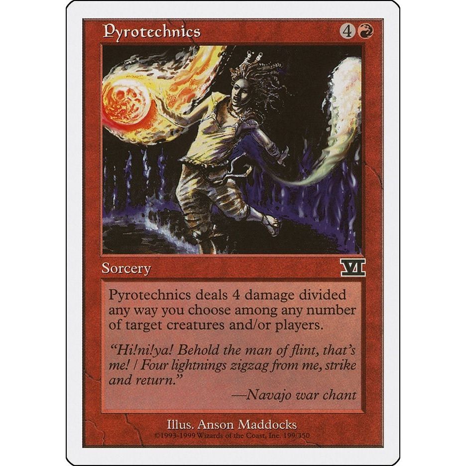 Image for Pyrotechnics (199) (6ED) - Magic: The Gathering