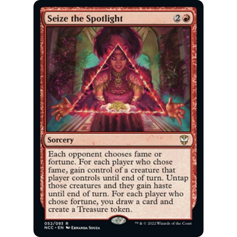 Image for Seize the Spotlight (52) (NCC) - Magic: The Gathering