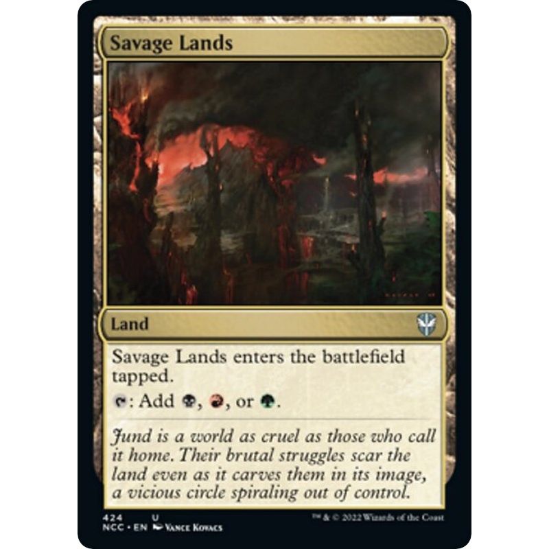 Image for Savage Lands (424) (NCC) - Magic: The Gathering