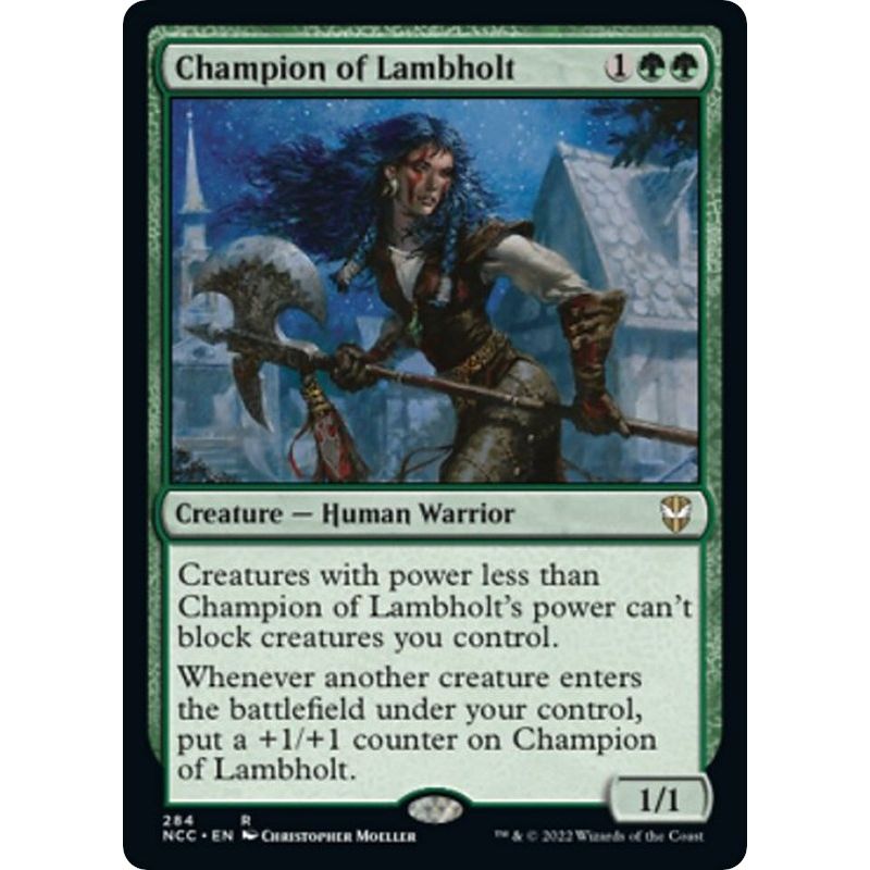 Image for Champion of Lambholt (284) (NCC) - Magic: The Gathering
