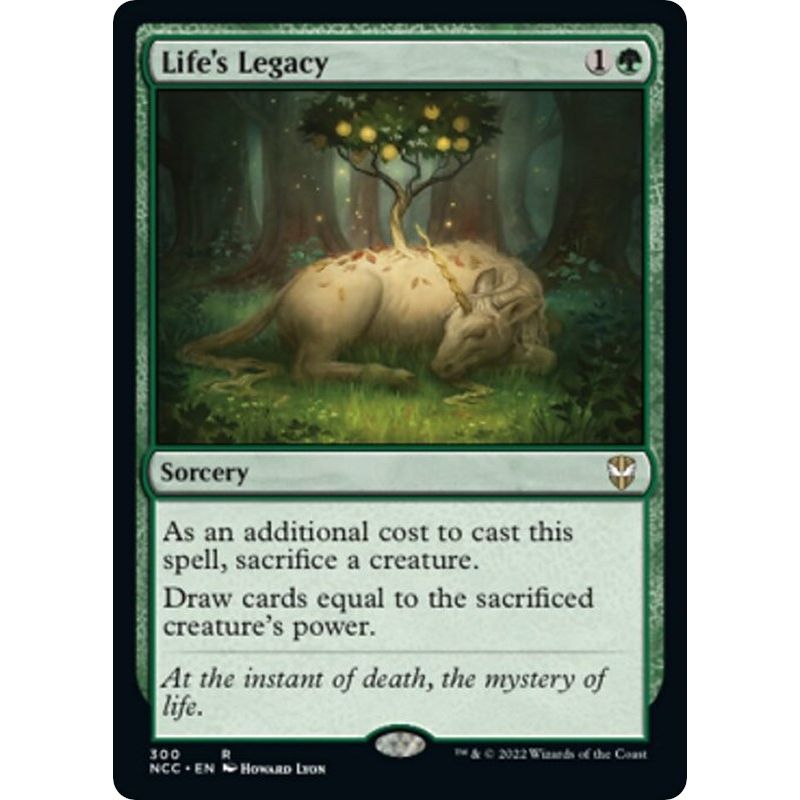 Image for Life's Legacy (300) (NCC) - Magic: The Gathering