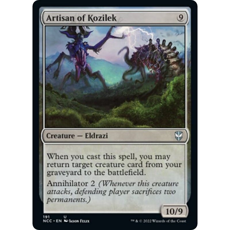 Image for Artisan of Kozilek (191) (NCC) - Magic: The Gathering