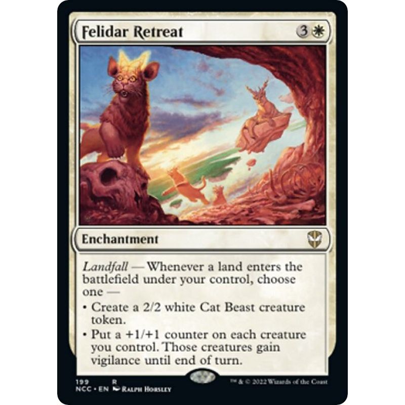 Image for Felidar Retreat (199) (NCC) - Magic: The Gathering
