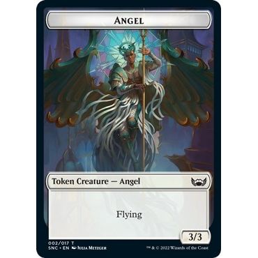 Image for Angel Token (2) (SNC) - Magic: The Gathering