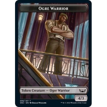 Image for Ogre Warrior Token (6) (SNC) - Magic: The Gathering