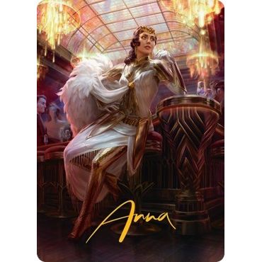 Image for Elspeth Resplendent Art Card (3/81) (Gold-Stamped Signature) (3) (ASSNC) - Magic: The Gathering