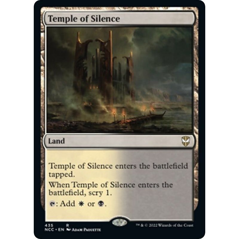 Image for Temple of Silence (435) (NCC) - Magic: The Gathering