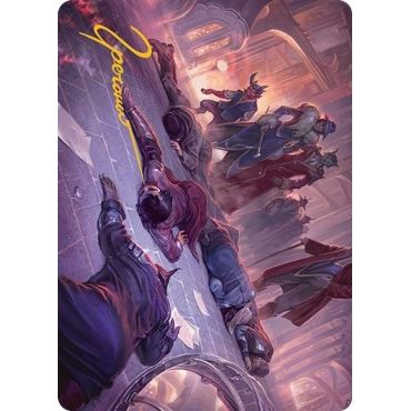 Image for Make an Example Art Card (Gold-Stamped Signature) (56) (ASSNC) - Magic: The Gathering