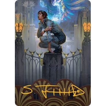 Image for Giada, Font of Hope Art Card (65/81) (Gold-Stamped Signature) (65) (ASSNC) - Magic: The Gathering