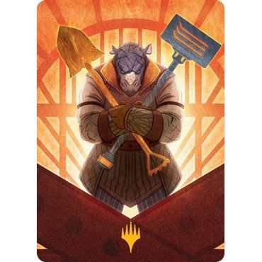 Image for Mr. Orfeo, the Boulder Art Card (Gold-Stamped) (70) (ASSNC) - Magic: The Gathering