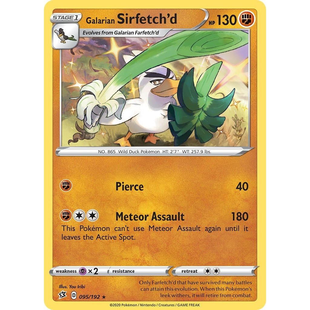 Image for Galarian Sirfetch'd (095/192) (PR) - Pokemon