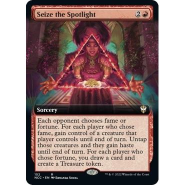 Image for Seize the Spotlight (Extended Art) (152) (NCC) - Magic: The Gathering