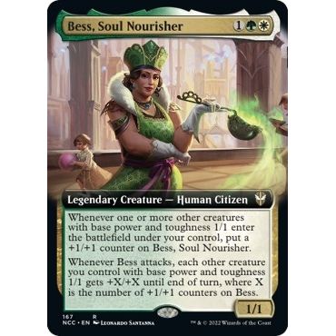 Image for Bess, Soul Nourisher (Extended Art) (167) (NCC) - Magic: The Gathering