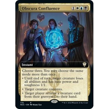 Image for Obscura Confluence (Extended Art) (176) (NCC) - Magic: The Gathering