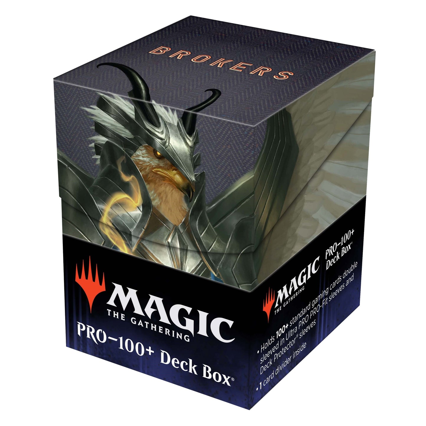 Image for Streets of New Capenna 100+ Deck Box Brokers (V5) for Magic: The Gathering - Deck Boxes