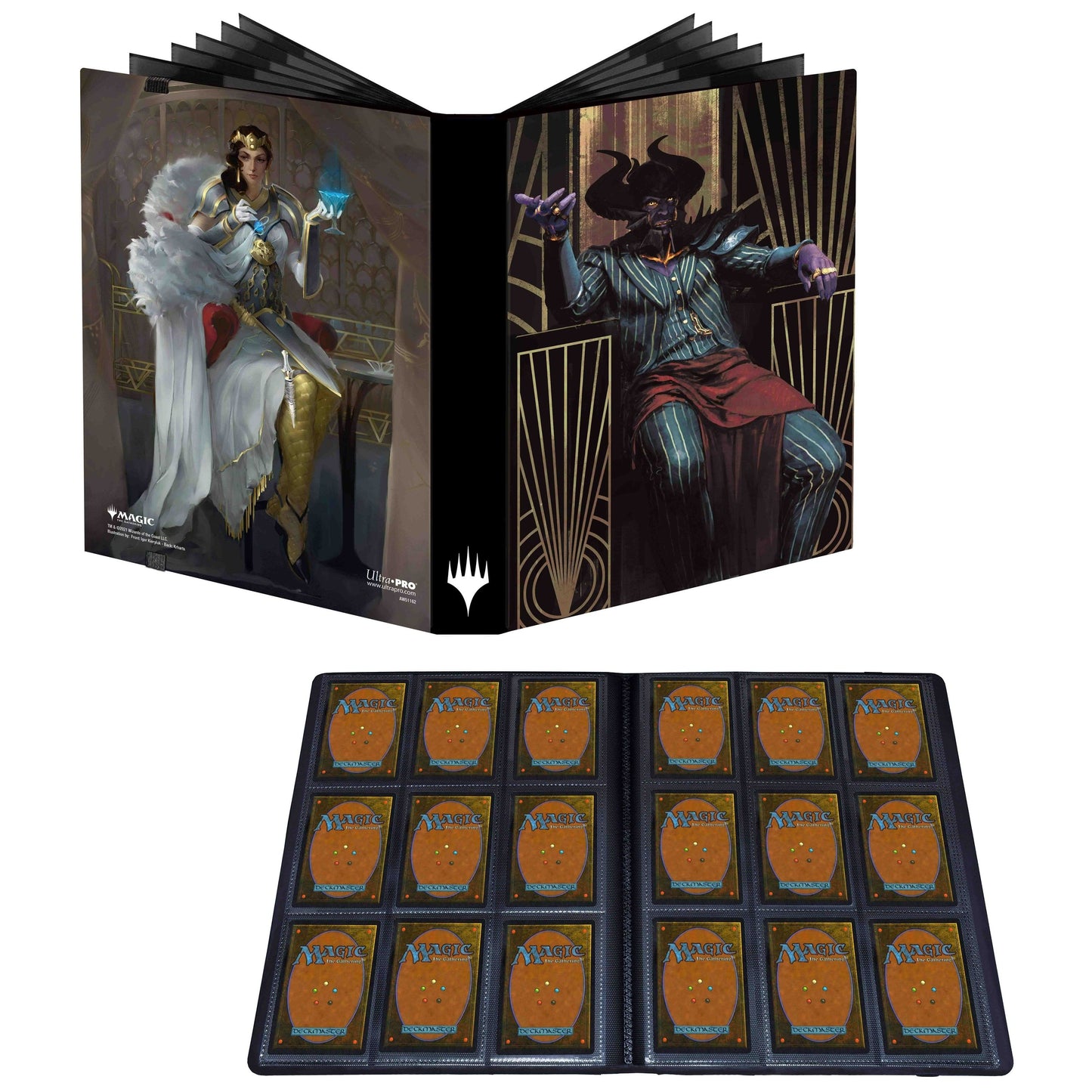 Image for Streets of New Capenna featuring Ob Nixilis and Elspeth 9-Pocket PRO-Binder for Magic: The Gathering - Storage Albums