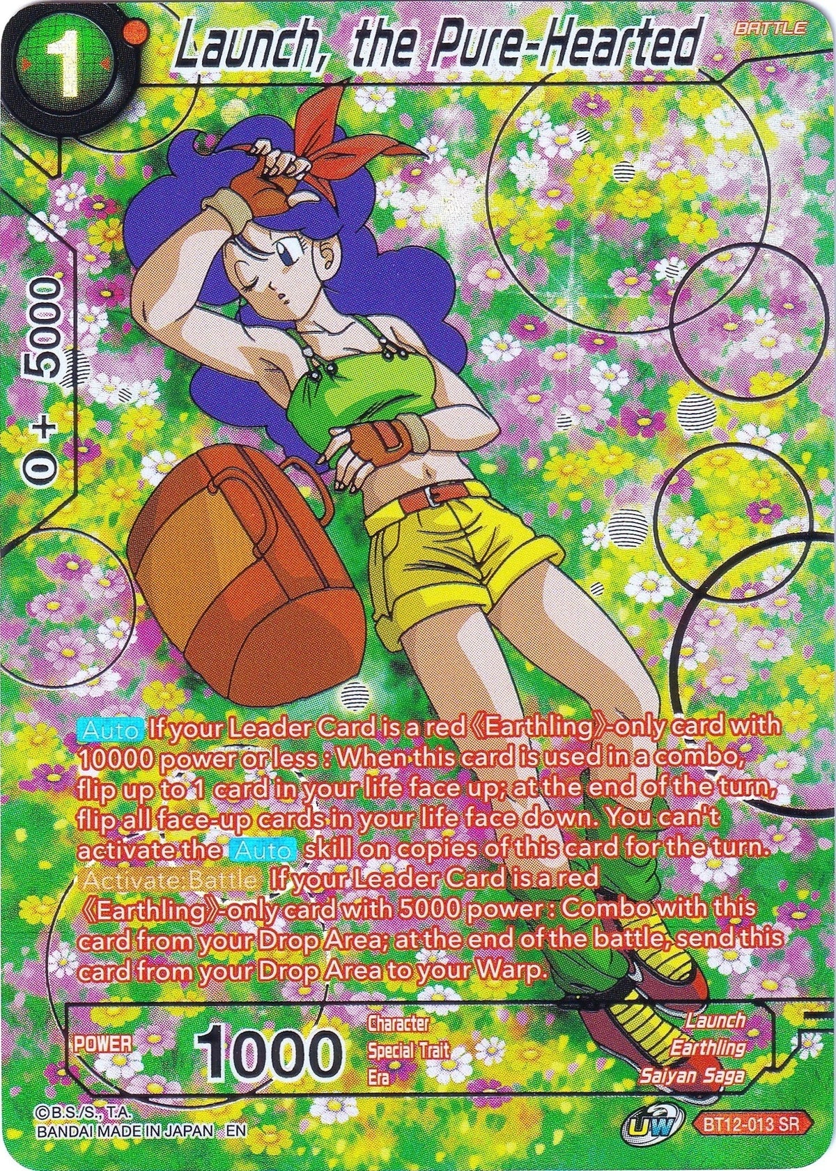 Image for Launch, the Pure-Hearted (BT12-013) (CSV2) - Dragon Ball Super: Masters