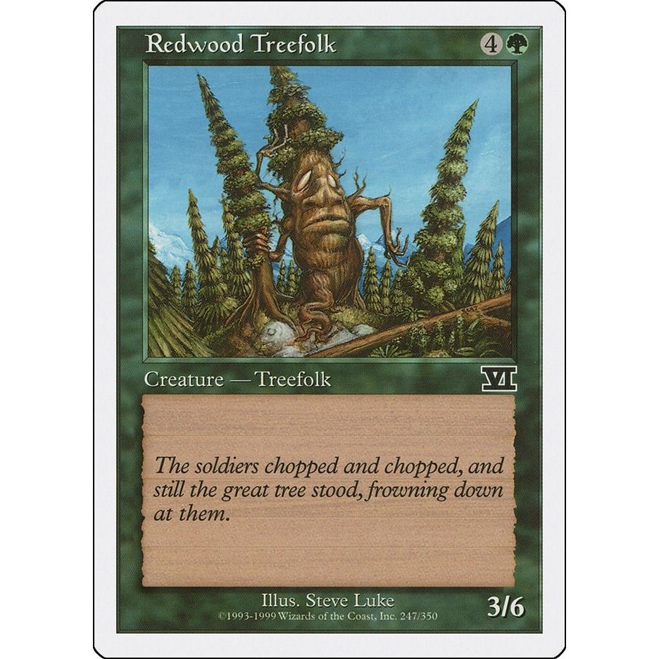 Image for Redwood Treefolk (247) (6ED) - Magic: The Gathering