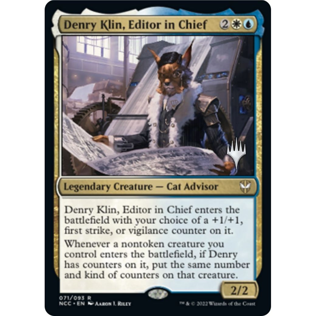 Image for Denry Klin, Editor in Chief (71) (PPSNC) - Magic: The Gathering