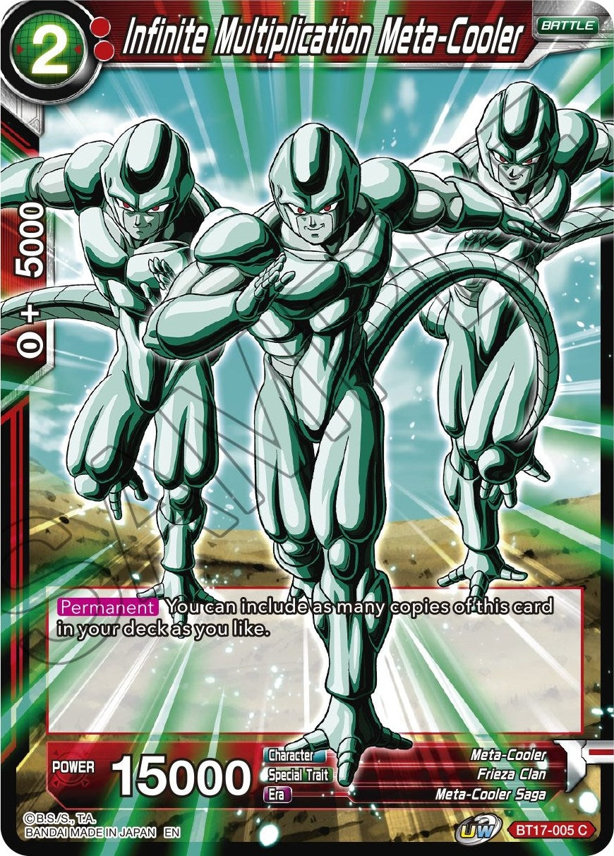 Image for Infinite Multiplication Meta-Cooler (BT17-005) (BT17-005) (DBS-B17) - Dragon Ball Super: Masters
