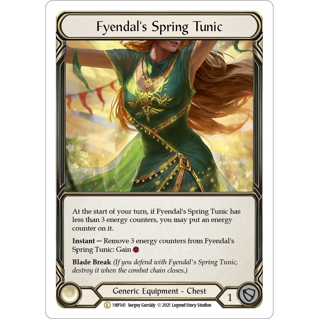 Image for Fyendal's Spring Tunic (1HP341) (1HP) - Flesh and Blood TCG