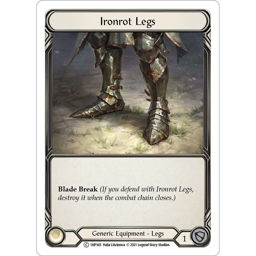 Image for Ironrot Legs (1HP345) (1HP) - Flesh and Blood TCG