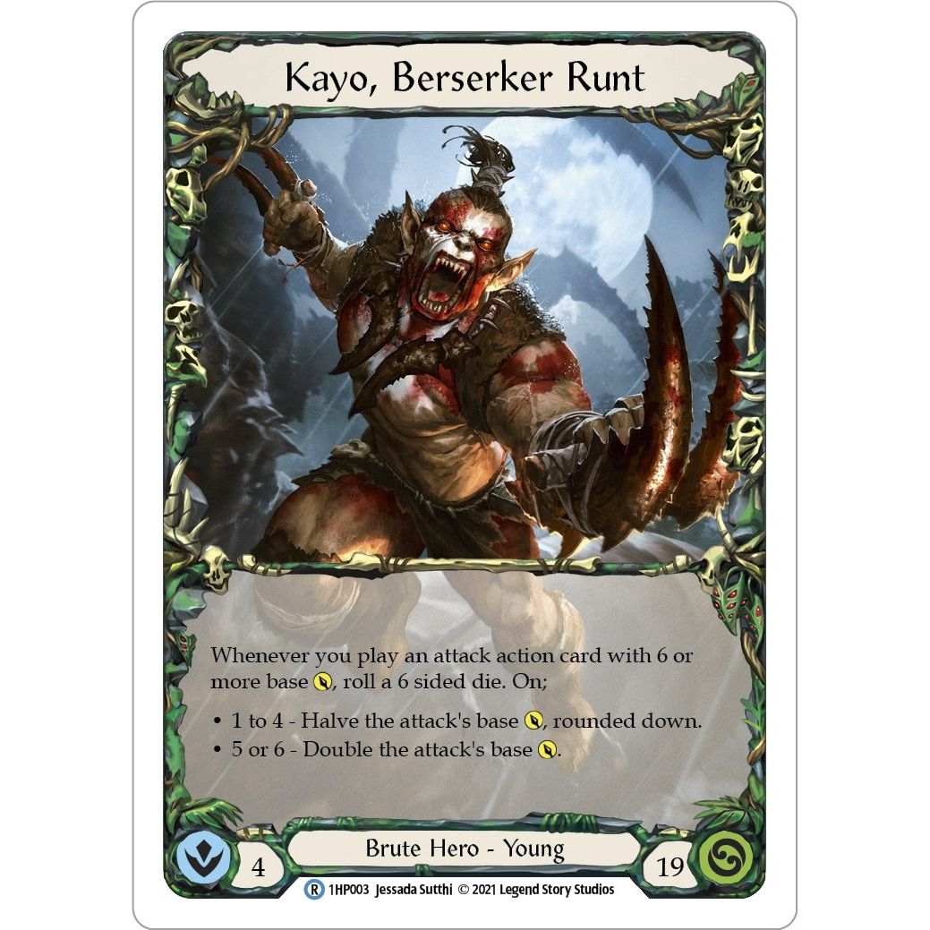 Image for Kayo, Berserker Runt (1HP003) (1HP) - Flesh and Blood TCG