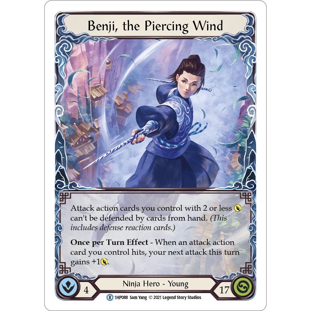 Image for Benji, the Piercing Wind (1HP088) (1HP) - Flesh and Blood TCG