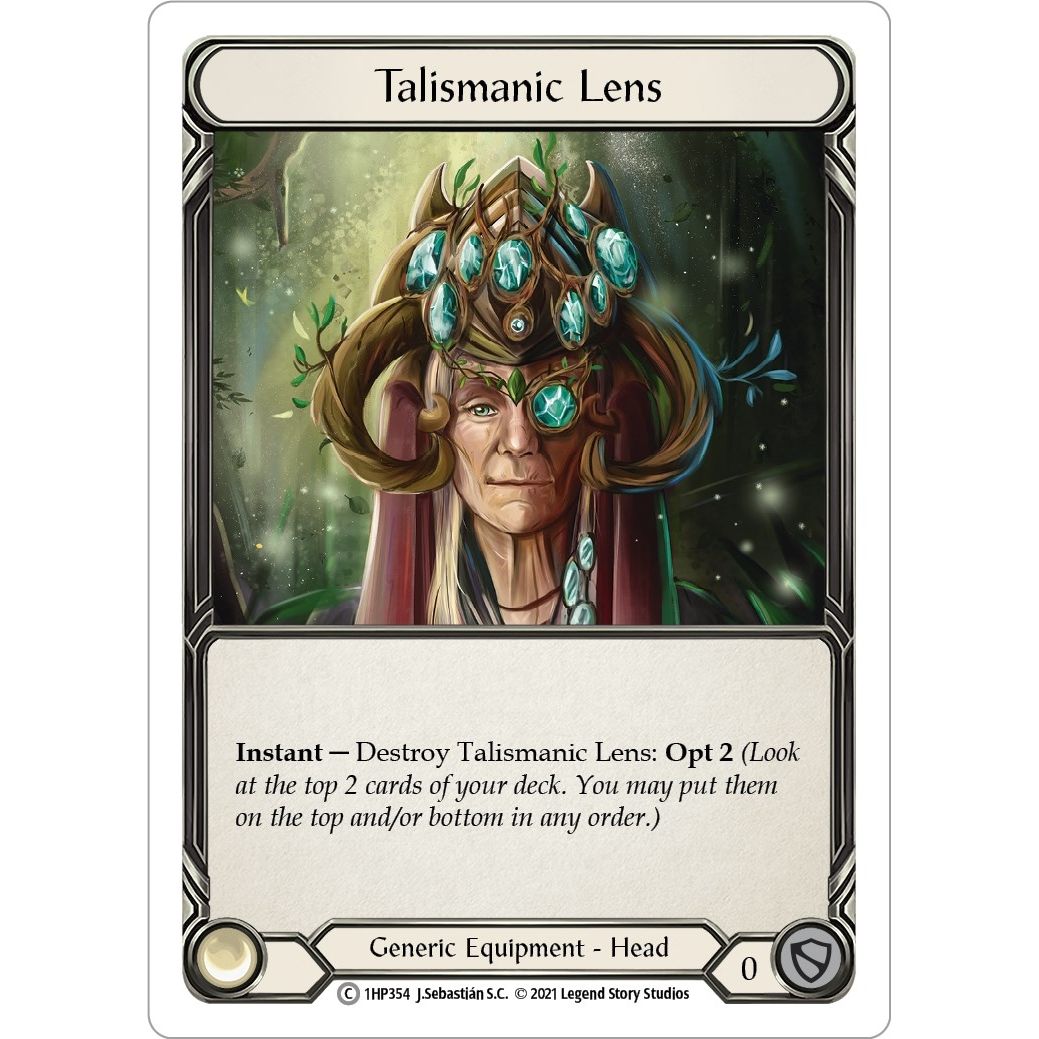 Image for Talismanic Lens (1HP354) (1HP) - Flesh and Blood TCG