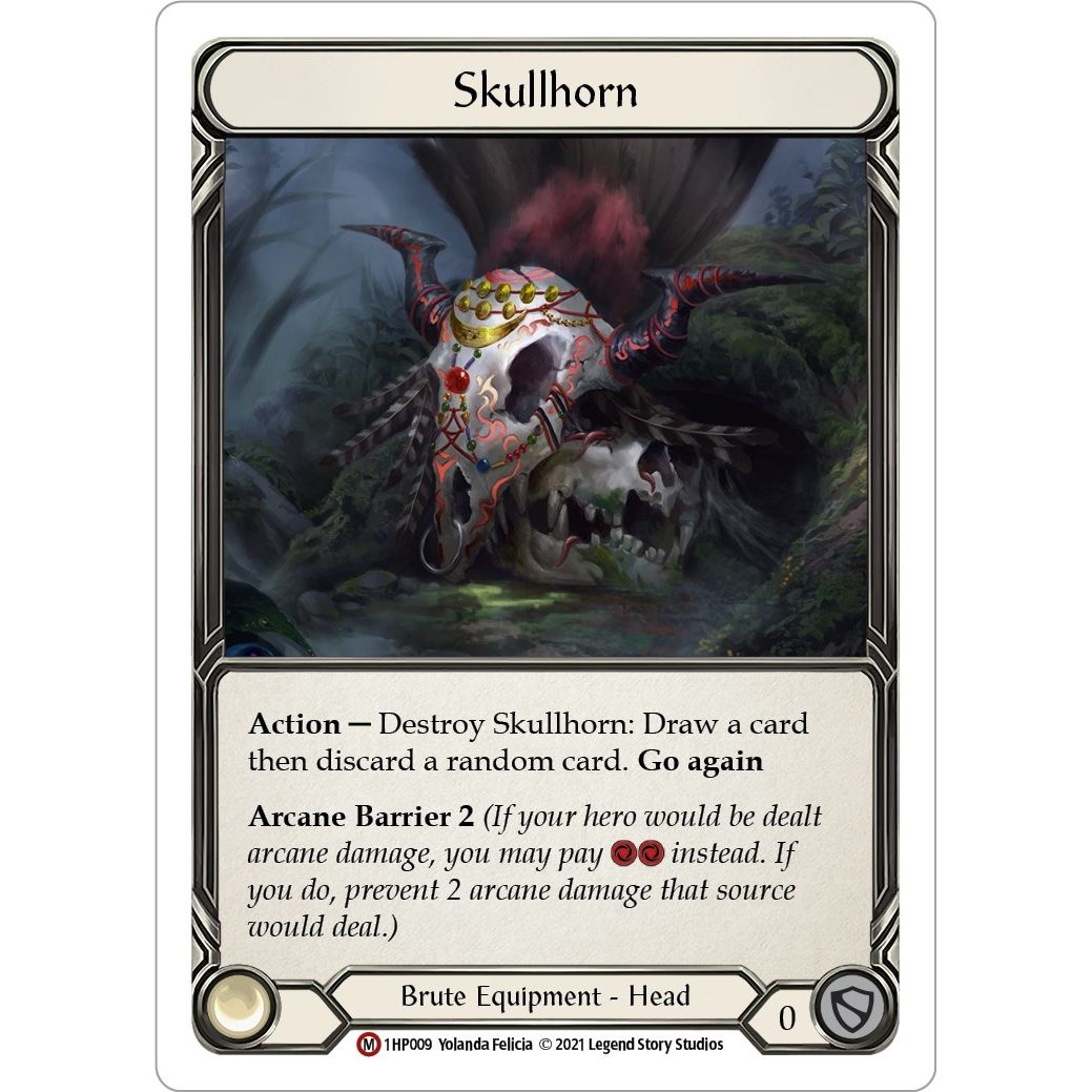 Image for Skullhorn (1HP009) (1HP) - Flesh and Blood TCG