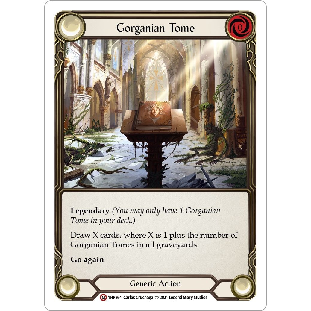 Image for Gorganian Tome (1HP364) (1HP) - Flesh and Blood TCG