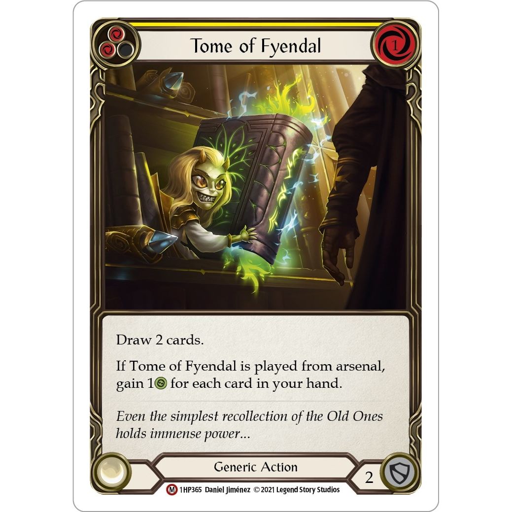 Image for Tome of Fyendal (1HP365) (1HP) - Flesh and Blood TCG