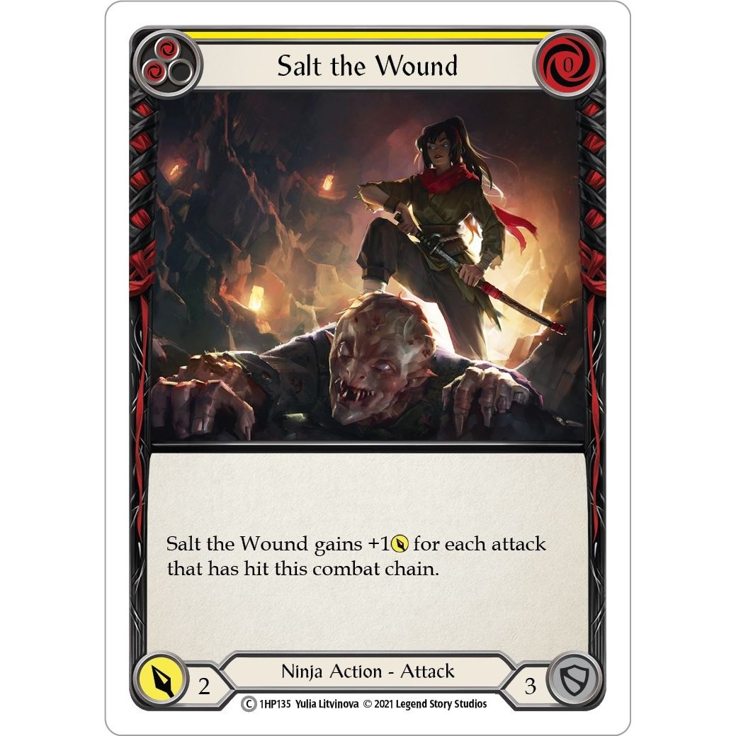 Image for Salt the Wound (1HP135) (1HP) - Flesh and Blood TCG